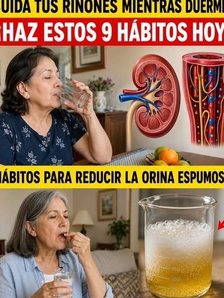 ¡ATENCIÓN! 9 Hábitos Nocturnos Que Están Sobrecargando Tus Riñones en Secreto (El #1 Puede Cambiarlo Todo HOY)