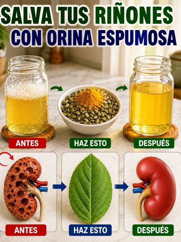 El Mensaje Oculto de tu Orina: Si Ves Espuma, ¡Tus Riñones Necesitan Ayuda URGENTE! (Cómo Protegerlos Ahora Mismo)