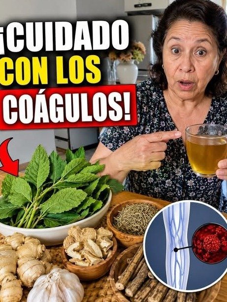 ¿Piernas Cansadas y Hinchadas? El SECRETO de 5 Hierbas Naturales que Reactivará tu Circulación HOY Mismo (¡No te lo pierdas!)