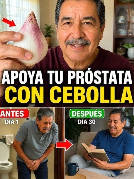 El Secreto de la Cebolla en Agua para la Próstata: La Verdad que Nadie Te Cuenta (¡Y 5 Hábitos que SÍ Cambiarán Tu Vida!)