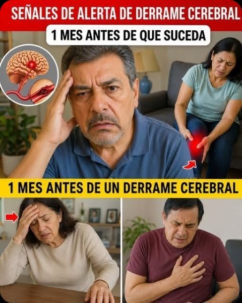 ¡ALERTA MÁXIMA! Tu Cuerpo Te ESTÁ GRITANDO: Las 10 Señales Silenciosas de Derrame Cerebral Que Ignoras (Hasta Un Mes Antes)