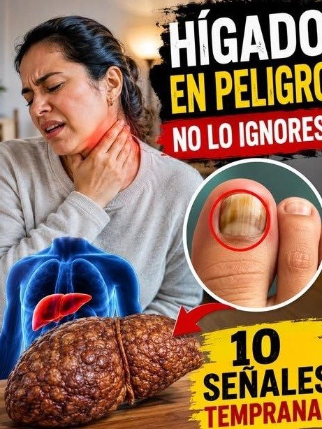 ¡Alerta Máxima! Tu Hígado Te Está Pidiendo AYUDA: 10 Señales TEMPRANAS Que NUNCA Debes Ignorar (Y CÓMO Salvarlo)