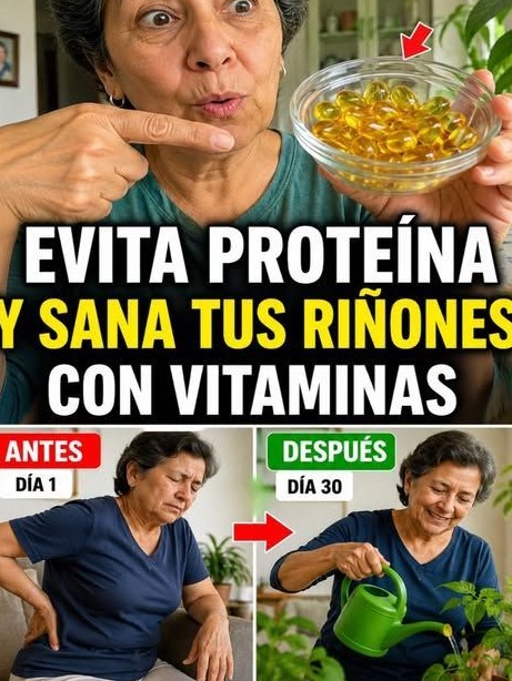 ¡Alerta Renal! Descubre las 3 Vitaminas SECRETAS que Tus Riñones Necesitan URGENTE para Decir Adiós a la Proteinuria