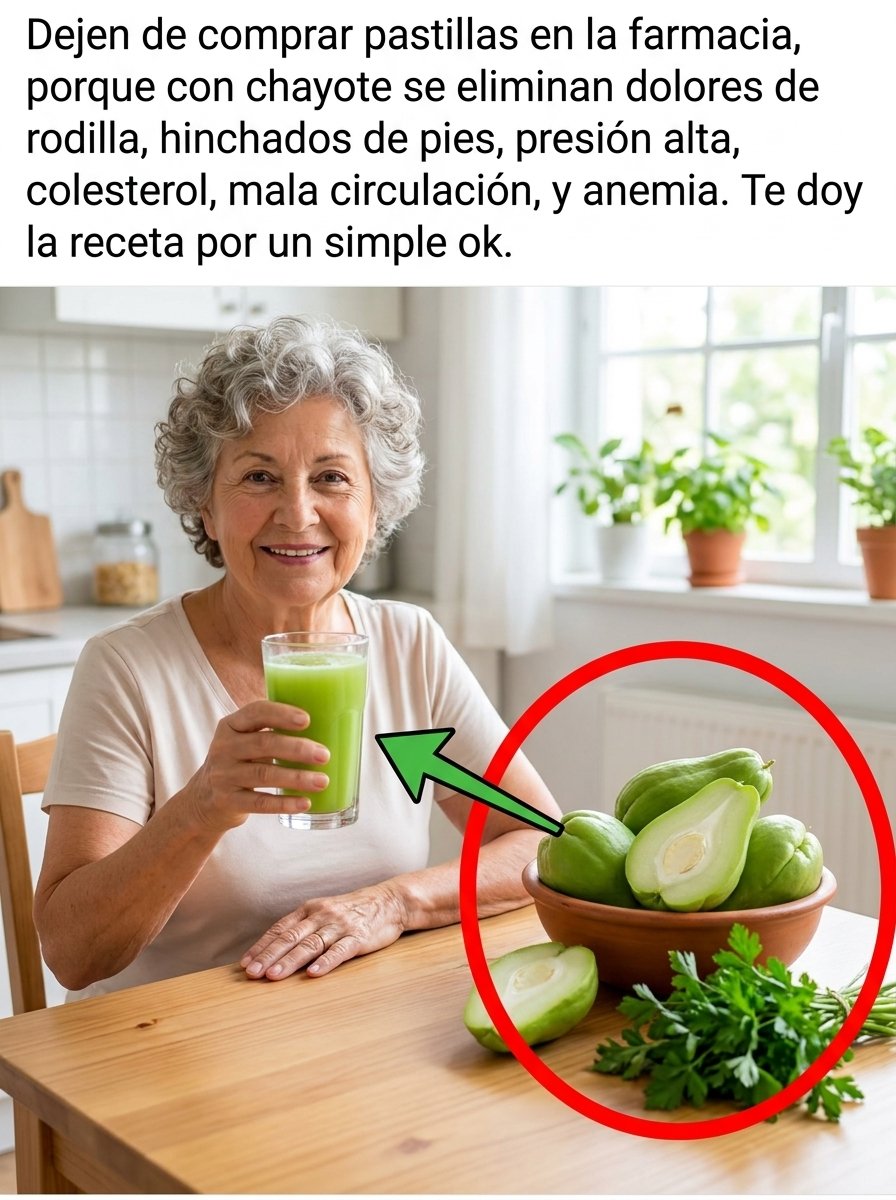 ¡No Te Lo Creerás! El Chayote: El Hábito Casero Que Millones de Adultos Mayores Están Redescubriendo para SENTIRSE JÓVENES Otra Vez