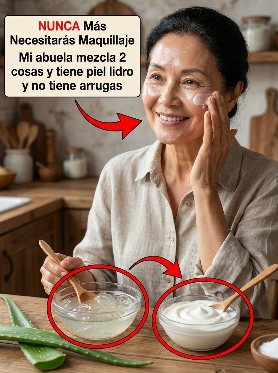 ¡Despierta con Piel de Porcelana! El Secreto Nocturno de 3 Ingredientes que Borra Años de tu Rostro (¡No te lo pierdas!)