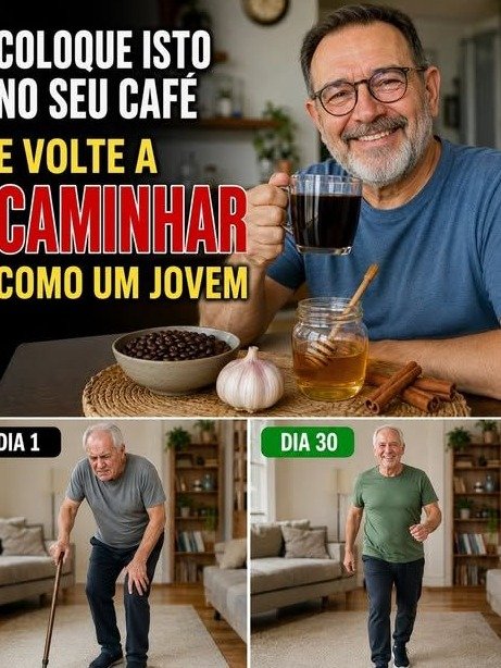 ¿Más de 60 y Piernas Cansadas? ¡El Ingrediente SECRETO en Tu Café que Transformará Tu Movilidad!