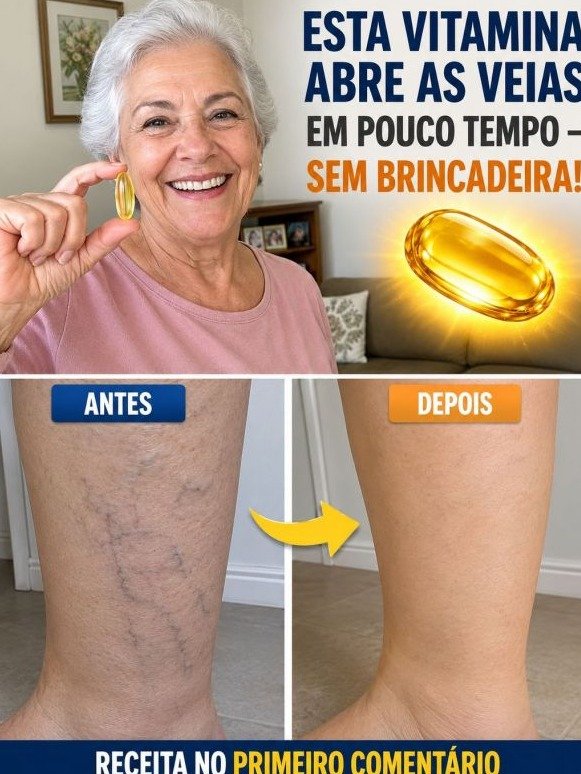 El Secreto Olvidado: Una Simple Vitamina Que Hará Tus Piernas Sentirse 20 Años Más Jóvenes Después de los 60 (¡No Te Lo Pierdas!)