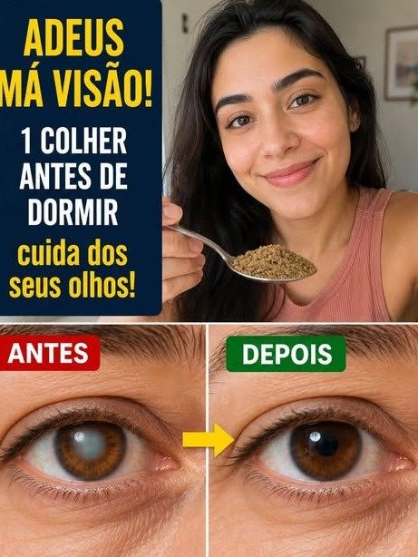 ¡Si tienes más de 60, come ESTO cada noche y despierta con una visión increíblemente nítida!