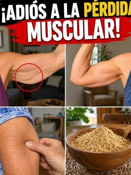 El Secreto Mejor Guardado: Esta Cucharada Diaria Transforma tus Músculos Después de los 60 (¡Recupera tu Vitalidad!)