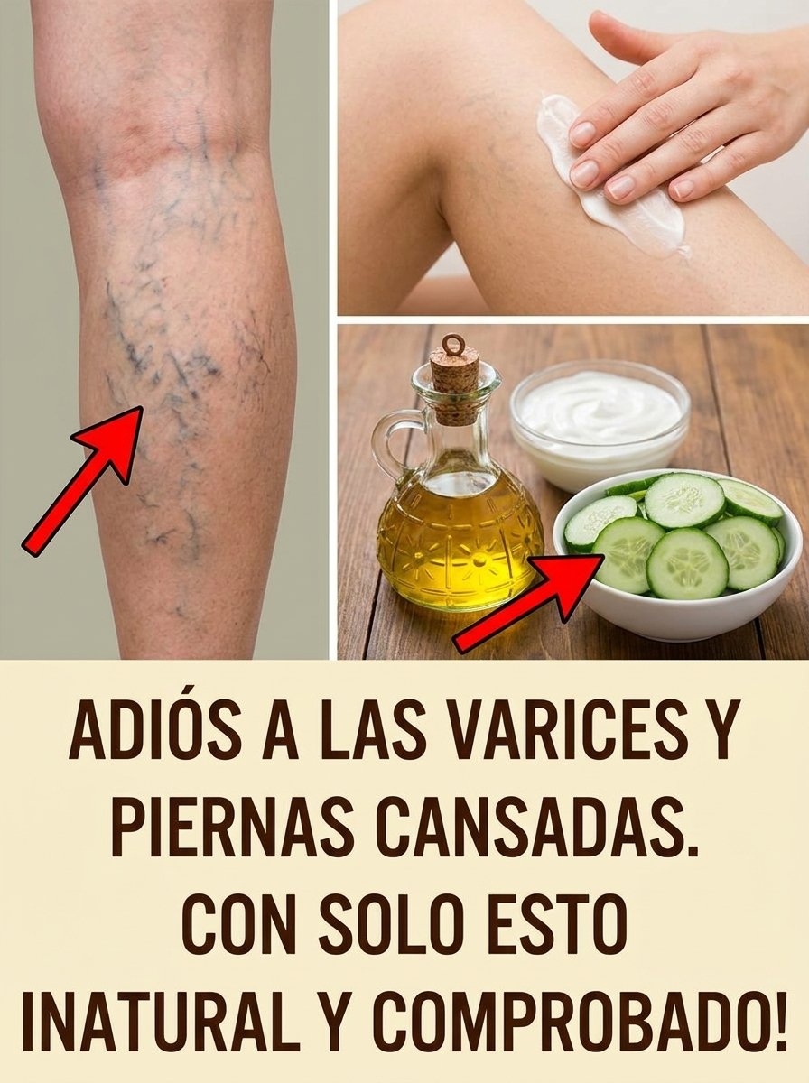 Aloe Vera y 3 Ingredientes Mágicos: La Receta Definitiva para Decir Adiós a las Varices y Piernas Cansadas ¡Para Siempre!