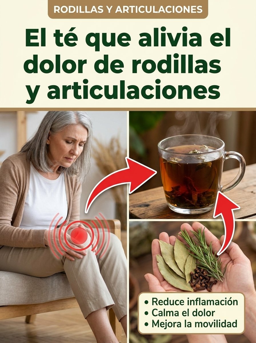 ¡NO MÁS DOLOR! El Secreto de 3 Ingredientes para unas Rodillas NUEVAS en Solo 7 Días (¡Tu Médico No Te Lo Contará!)