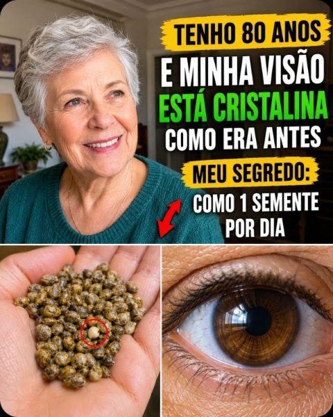 El Secreto de los 90 Años: Añade ESTAS 3 Semillas a tu Desayuno y Transforma tu Visión y Memoria HOY Mismo (¡No te lo pierdas!)