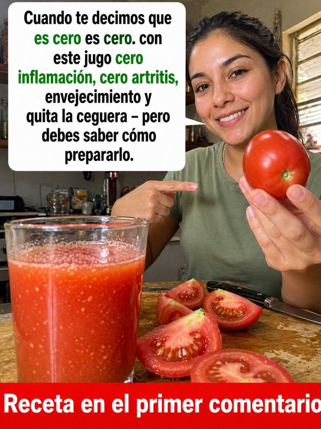 ¡El Remedio Casero Que NADIE Quiere Que Sepas! Elimina Inflamación y Colesterol Con Un Vaso de Jugo de Tomate y Limón
