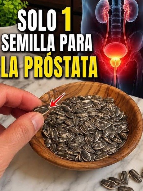 El SECRETO de 1 Cucharada que TODO hombre de 50+ DEBE conocer para su Próstata (¡No lo ignores más!)