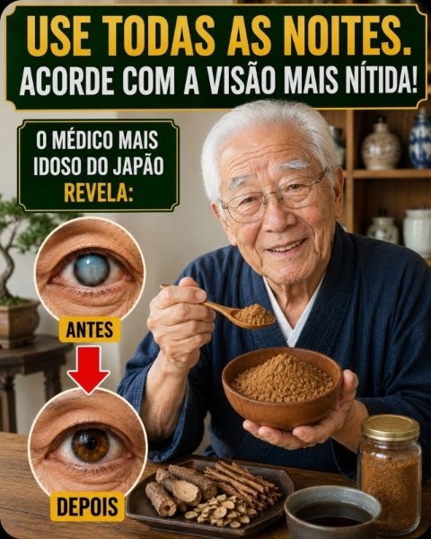 El Hábito Nocturno Japonés de 4 Ingredientes que Está Transformando la Visión Después de los 50 (¡Tu Vista te lo Agradecerá!)