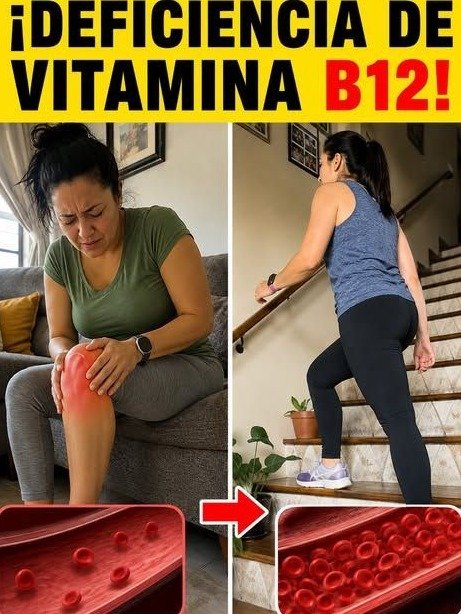 ¡URGENTE! Tu Cuerpo Te Lanza 7 Señales de Alarma por Falta de Vitamina B12 (La #5 Es Clave y Podría Estar Arruinando Tu Vida)