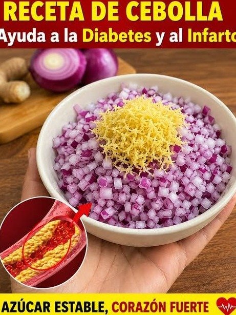 ¡El Secreto VIRAL que Nadie te Contó! Esta Receta de Cebolla Roja Súper Fácil ESTABILIZA tu Azúcar en Sangre y Te Llena de Energía (¡En Minutos!)