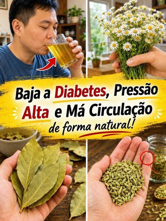 ¡ATENCIÓN! Si Sufres de Diabetes o Mala Circulación, ESTA Bebida Natural Podría Ser Tu Solución (y nadie te lo cuenta)