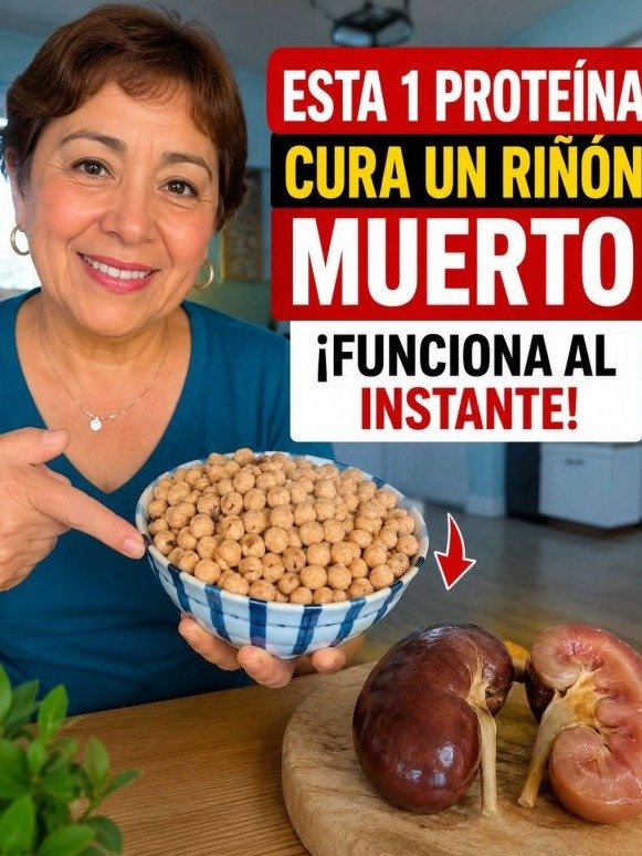 ¡Alerta Riñones! Si tienes más de 60, ESTAS 4 proteínas son tu salvación (y las 6 que DEBES evitar YA para no dañarlos más)
