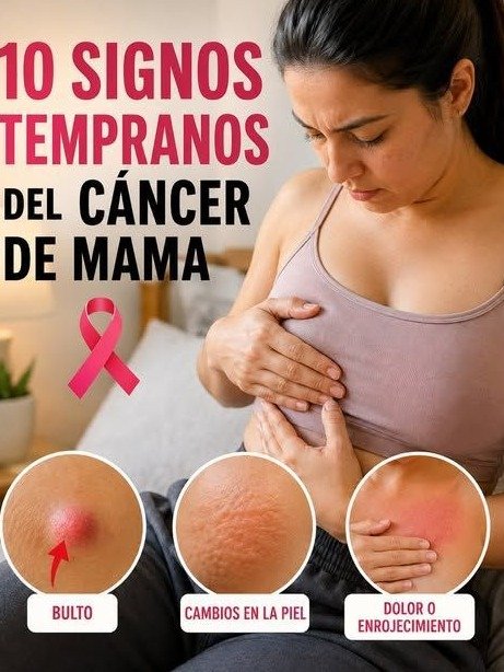 ¡ALERTA! 10 Señales Secretas de Cáncer de Mama que el 99% de las Mujeres NO Conoce (Podrían Salvar Tu Vida)