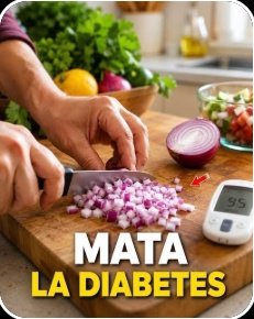 ¡El Secreto Olvidado para Bajar tu Azúcar! Esta Receta de Cebolla Morada DETENDRÁ la Fatiga y Sed Extrema