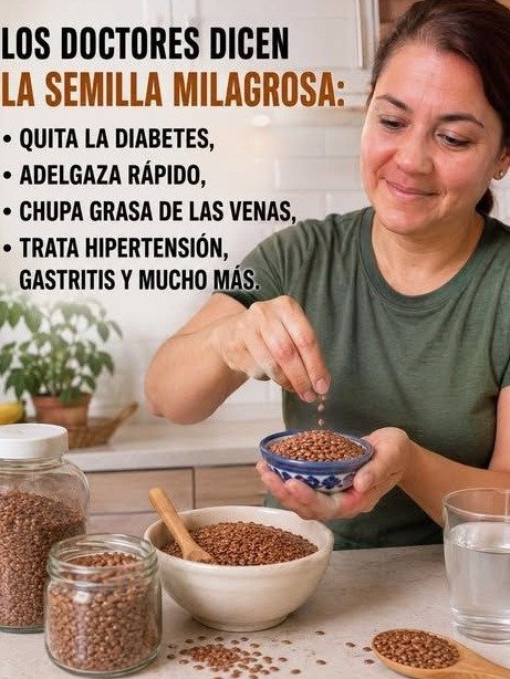¡ALERTA! La ÚNICA forma de preparar esta semilla BARATA que puede REVOLUCIONAR tu diabetes y peso (Pocos lo saben)