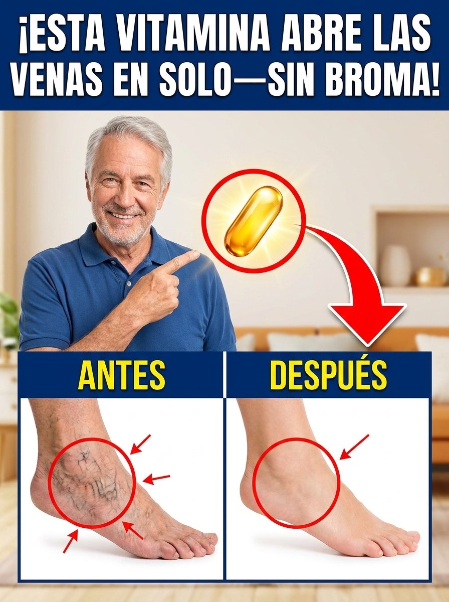 ¡Alerta Mayores de 50! Si Tus Piernas Te Pasan Factura, ESTA Vitamina 'Secreta' Que Ya Tienes en Casa Podría Transformar Tu Vida (¡El 99% Lo Ignora!)