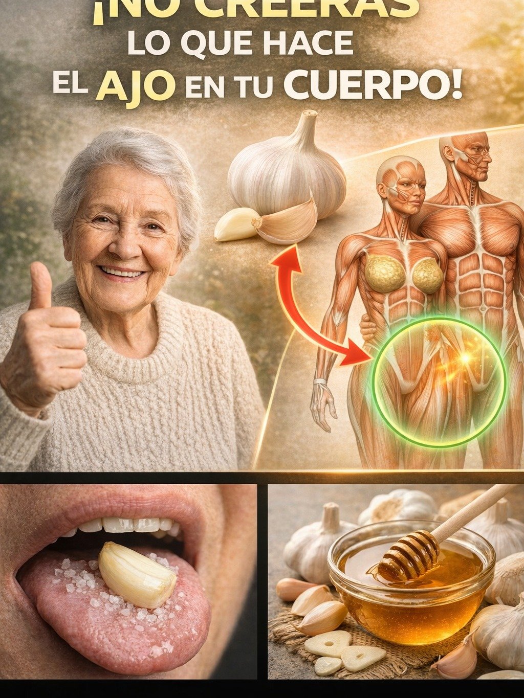 ¡Alerta Salud! Lo Que Ocurre en Tu Cuerpo si Comes Ajo Antes de Dormir (Y NADIE Te Lo Había Contado)