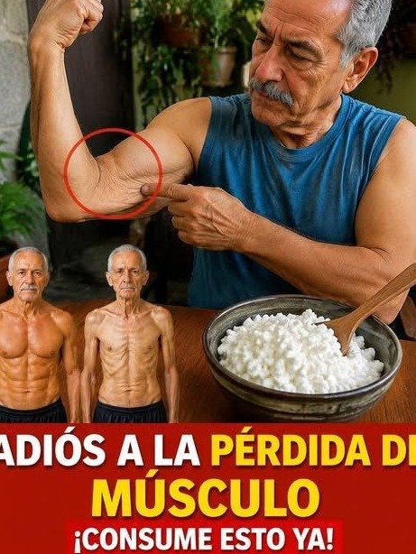 ¡Alerta +60! El ÚNICO alimento "olvidado" que tus músculos CLAMAN para vencer la sarcopenia (y no es huevo)