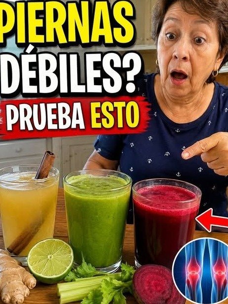 ¡ATENCIÓN! ¿Piernas Cansadas y Débiles? Descubre las 3 Bebidas NATURALES que te devolverán la fuerza y ligereza en DÍAS (¡No te lo pierdas!)