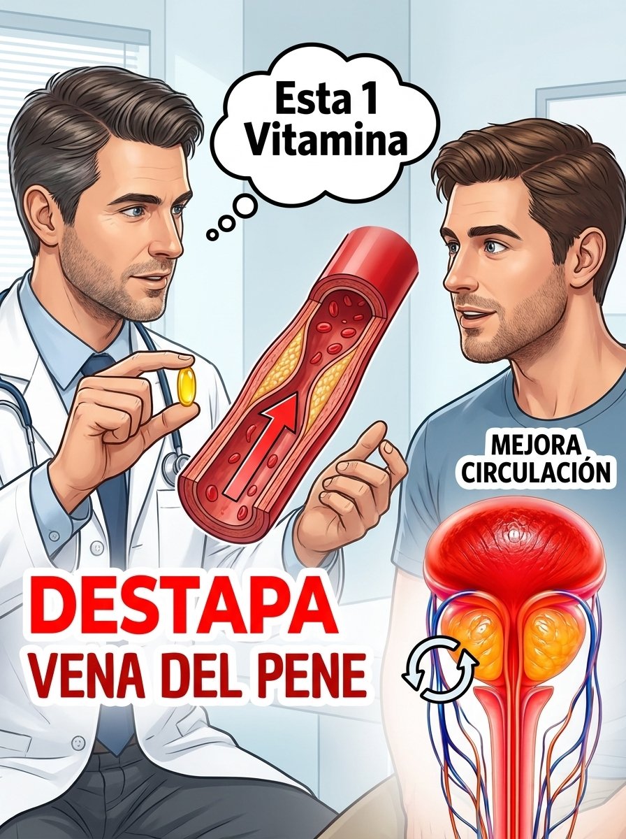 El Secreto Mejor Guardado: ¿Tu Circulación Está Robando tu Intimidad? 3 Vitaminas VITALES que TODO Mayor de 50 DEBE Conocer Ya