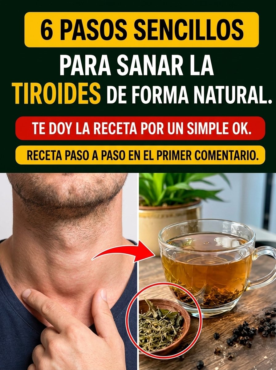 El Secreto Silencioso de Tu Tiroides: ¡Si Tienes +35 y Estás Agotada, ESTA Infusión Natural Cambiará Tu Vida (Y Nadie Te Lo Había Contado)!