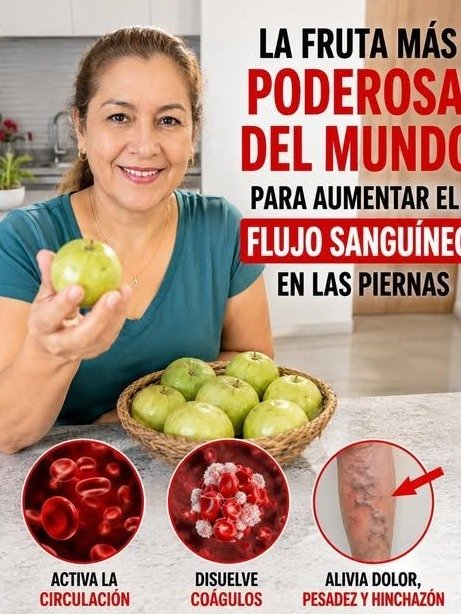 ¡URGENTE! ¿Piernas Cansadas? Esta es la FRUTA #1 que Miles de Adultos Mayores Ignoran y Podría CAMBIAR tu Circulación para Siempre