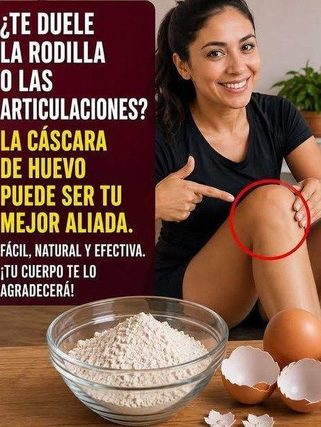 ¡No Sufras Más! El 'Secreto' Casero con Cáscara de Huevo Que Está Transformando las Rodillas de Miles de Mexicanos Mayores de 50