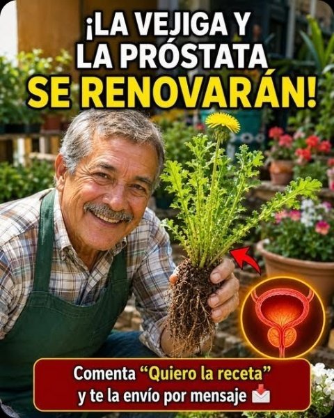 ¿Cansado de Levantarte a Orinar? Este 'Secreto' Olvidado en Tu Jardín Podría REVOLUCIONAR Tu Próstata y Vejiga (¡La Ciencia lo Confirma!)