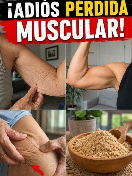 ¡Alerta! La Cucharada Revolucionaria que Borra Años de Debilidad Muscular y Te Devuelve la Fuerza de Cuando Eras Joven