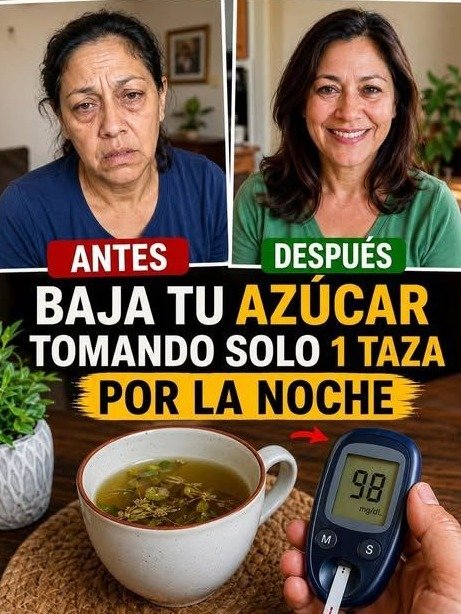 ¡ALERTA! Tu Azúcar en la Sangre Podría Estar Descontrolada: Descubre la Bebida Verde de 4 Ingredientes que lo Cambiará TODO