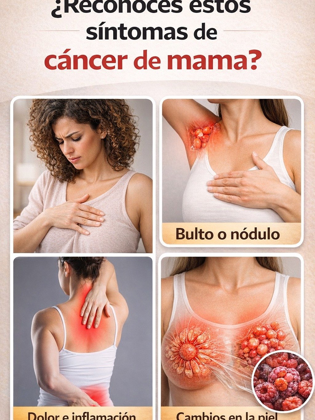 ¡URGENTE! 🚨 No IgnorES Estas 10 Señales CLAVE del Cáncer de Mama: Tu Vida Podría Depender de ReconocerLAS AHORA Mismo