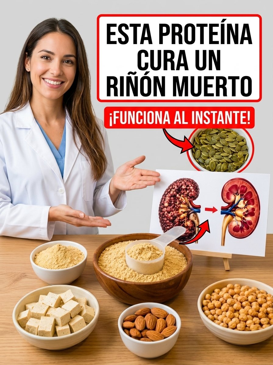 ¡URGENTE! 4 Proteínas que Tus Riñones AMARÁN (y las 6 que DEBES Evitar para No Empeorar Todo)