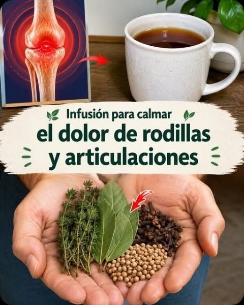 ¡No Creerás lo que 3 Ingredientes de Tu Cocina Hacen por Tus Rodillas! El Té Secreto que Calma el Dolor en Solo 7 Días