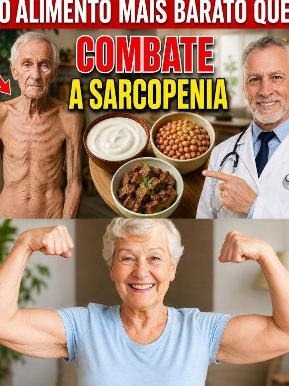 ¡ALERTA Sarcopenia! El Alimento SÚPER Barato Que Desbloquea Tu Fuerza Muscular Después De Los 50 (Y Te Hará Sentir 20 Años Más Joven)