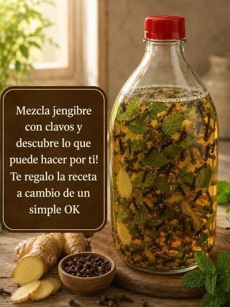 ¡El Secreto Que Tu Médico No Te Contó! Así TRANSFORMARÁS Tu Salud Mezclando Jengibre y Clavos de Olor (No lo Ignorés)