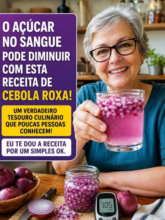 ¡El Secreto de 7 Minutos! Cómo la Cebolla Morada Puede Estabilizar tu Azúcar en Sangre (y por qué nadie te lo cuenta)