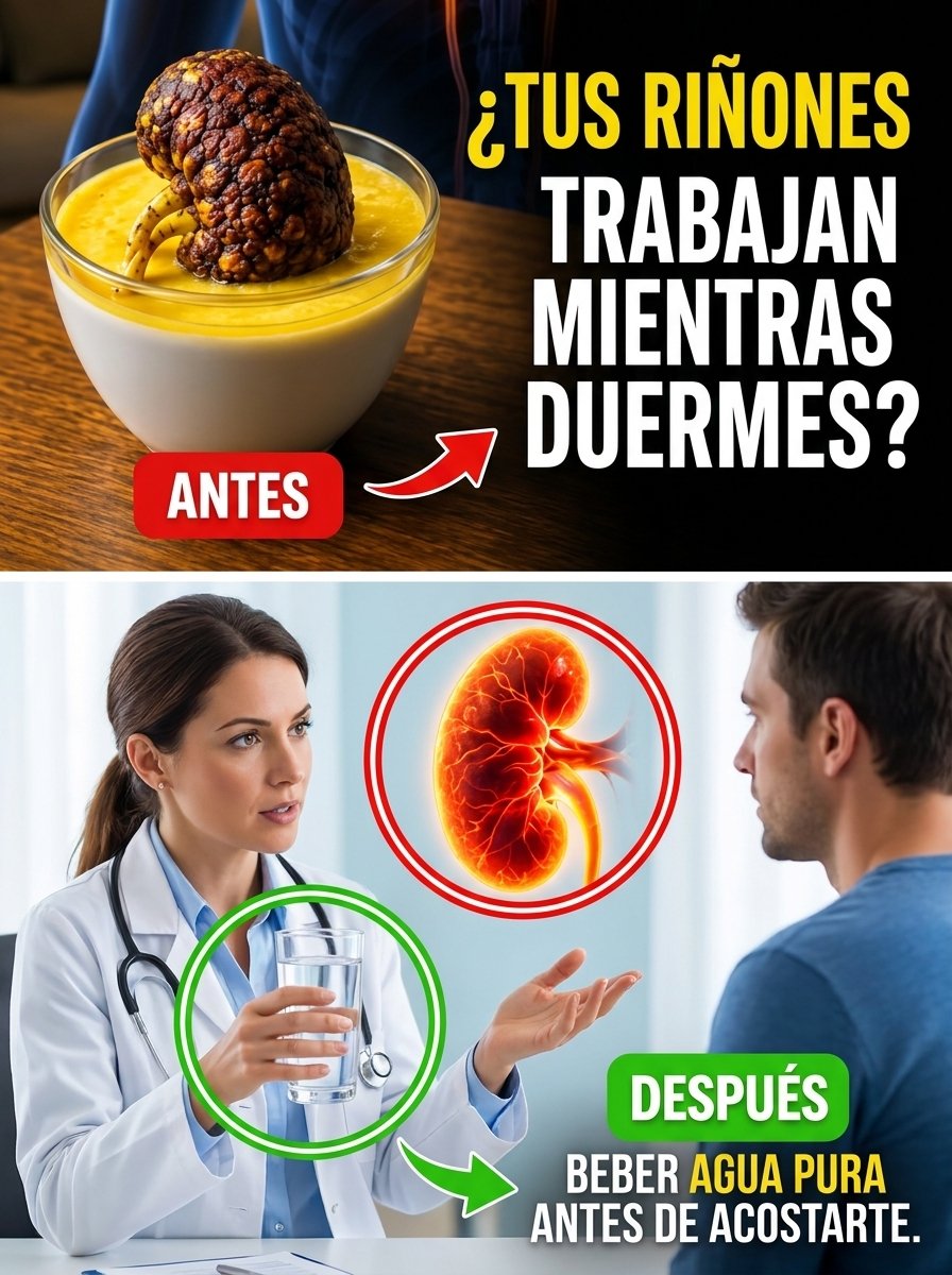 ¡Despierta Renovado! El Secreto de 4 Bebidas Antes de Dormir que Tus Riñones AMARÁN (y te darán el sueño de tu vida)
