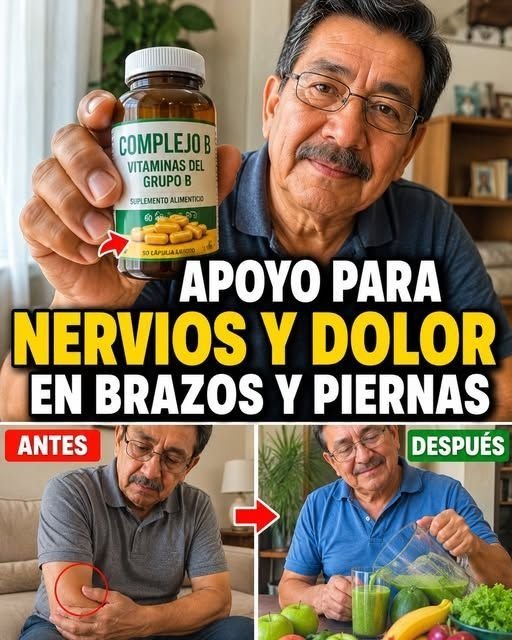¡Basta de Sufrir! La Vitamina CLAVE que Puede Terminar con el Hormigueo y Dolor en Tus Piernas y Manos