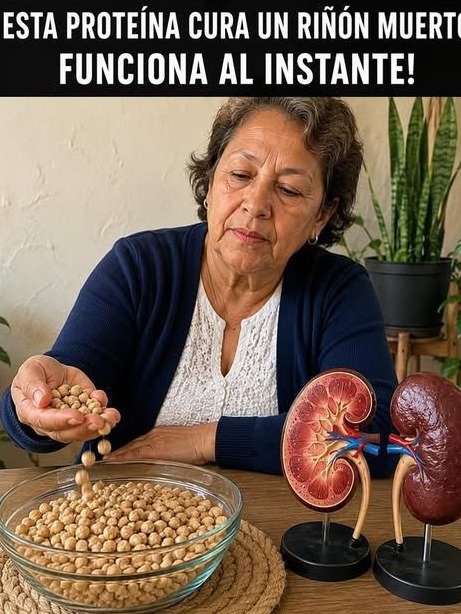 ¡URGENTE si tienes más de 60! Estas 5 proteínas pueden SALVAR tus riñones (y las 3 que te están haciendo DAÑO)