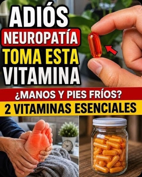 ¡Alerta! Si Tienes Manos y Pies Fríos, Esta Es la Vitamina CLAVE que Millones de Adultos Mayores Están Ignorando (¡Y Tú También Podrías Estarlo!)