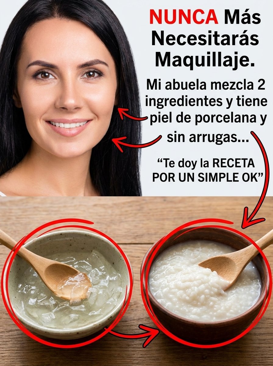 ¡El Secreto PROHIBIDO! Despierta con Piel de Bebé y Borra Años de tu Rostro con ESTA Mascarilla Nocturna Casera (Solo 3 Ingredientes)