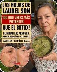 ¡El Secreto Olvidado de la Naturaleza! Cómo el Laurel Puede Transformar Tu Piel Después de los 60 (y dejarte sin palabras)