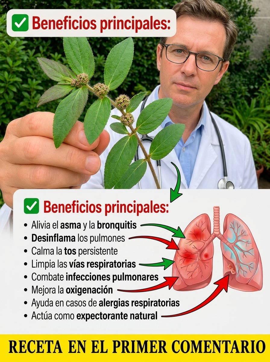 El Secreto Ancestral que Transformará Tu Salud: 6 Beneficios Sorprendentes de la Euphorbia Hirta que Debes Conocer ¡YA!